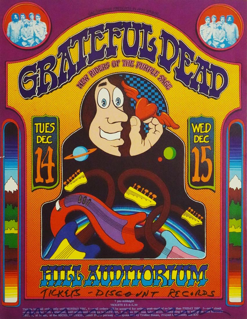 Grateful Dead Concert Poster (1 of 3)