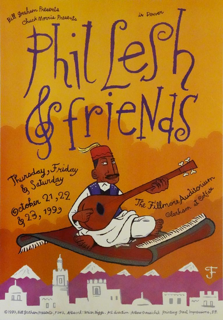 Phil Lesh and Friends Concert Poster (1 of 1)