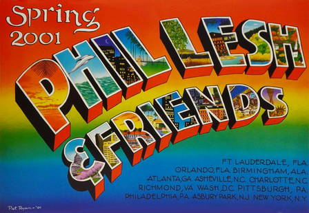 Gary Houston Phil Lesh And Friends Poster