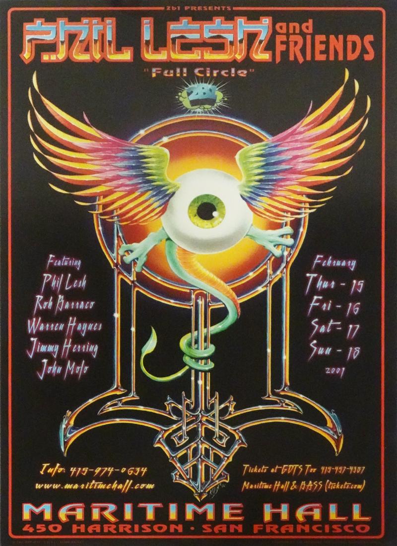 Phil Lesh and Friends Concert Poster (1 of 1)