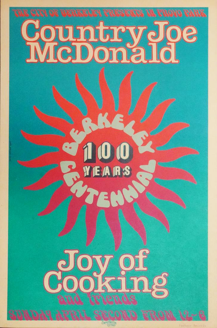100 Years Berkeley Centennial Concert Poster (1 of 1)