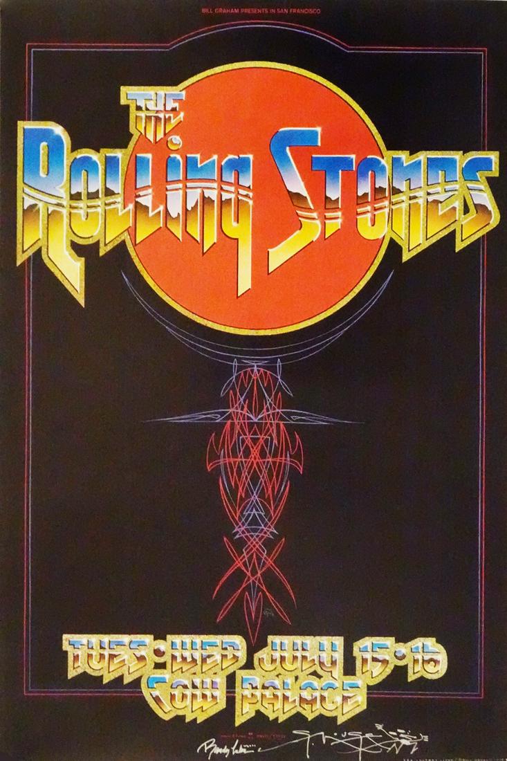 The Rolling Stones Concert Poster (1 of 2)