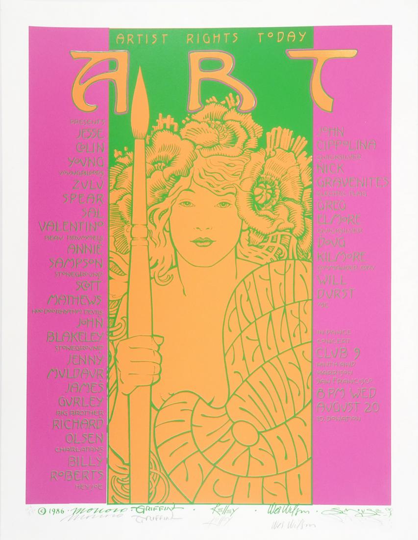 Artist's Rights Today Benefit Concert Poster (1 of 3)