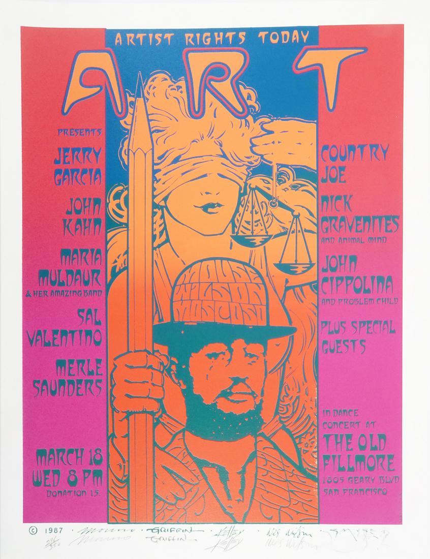 Artist's Rights Today Benefit Concert Poster (1 of 3)