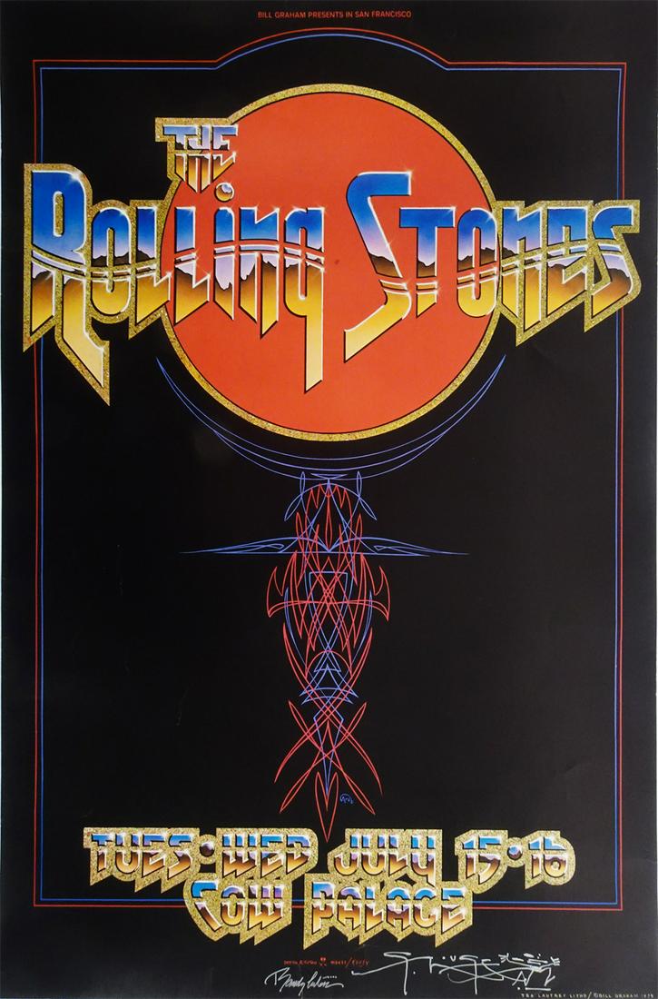 The Rolling Stones Concert Poster (1 of 2)