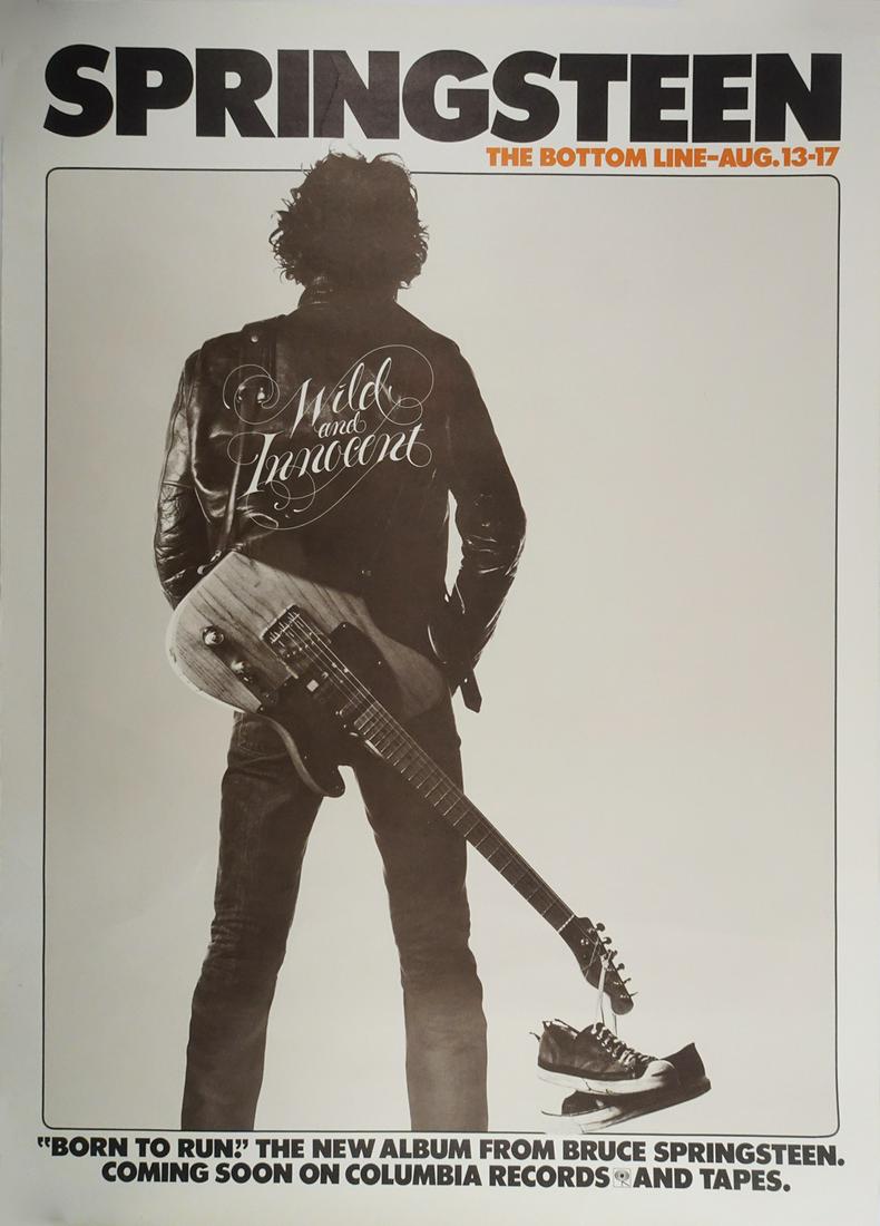 Bruce Springsteen Concert Tour Poster (1 of 1)
