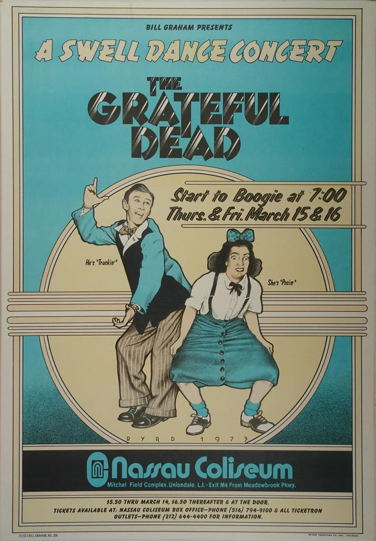 Grateful Dead Reprint Concert Poster (1 of 1)