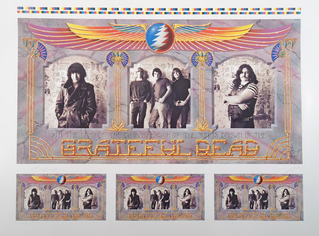 Grateful Dead Printer's Proof Poster (1 of 5)