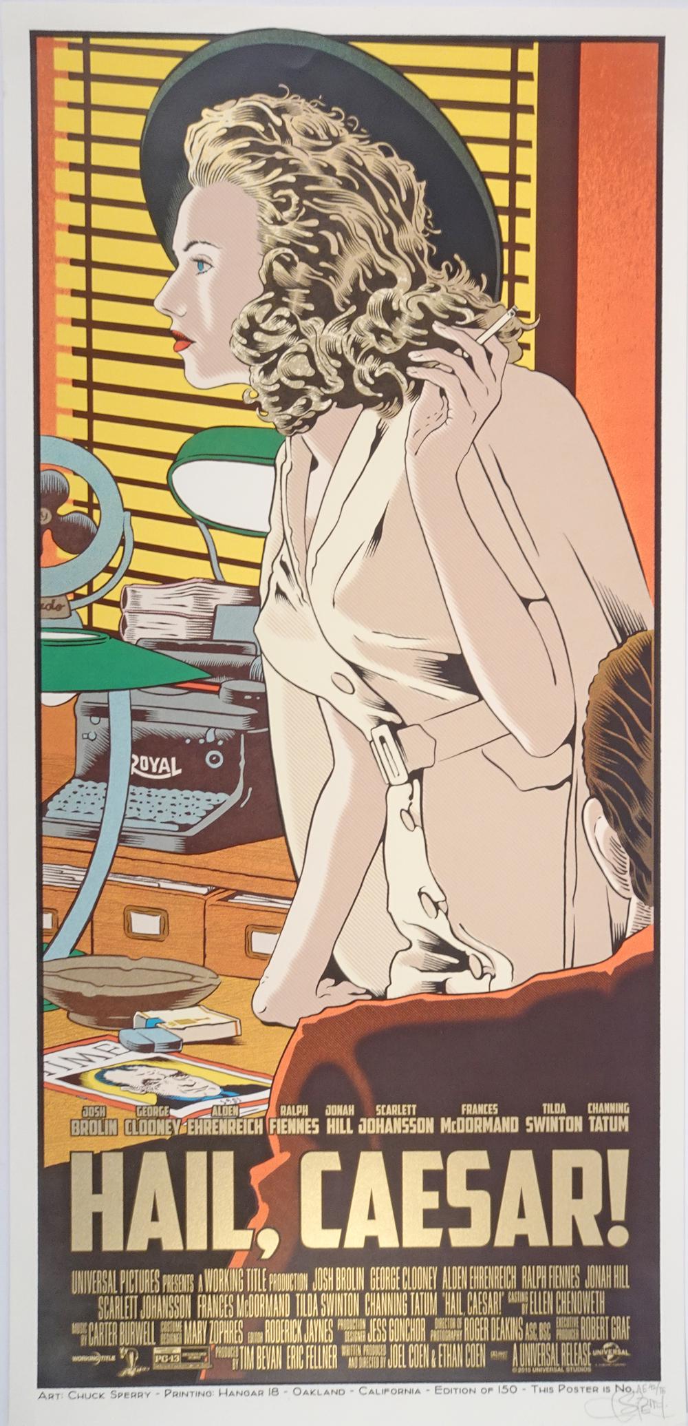 Hail, Caesar! Movie Premier Poster (1 of 2)