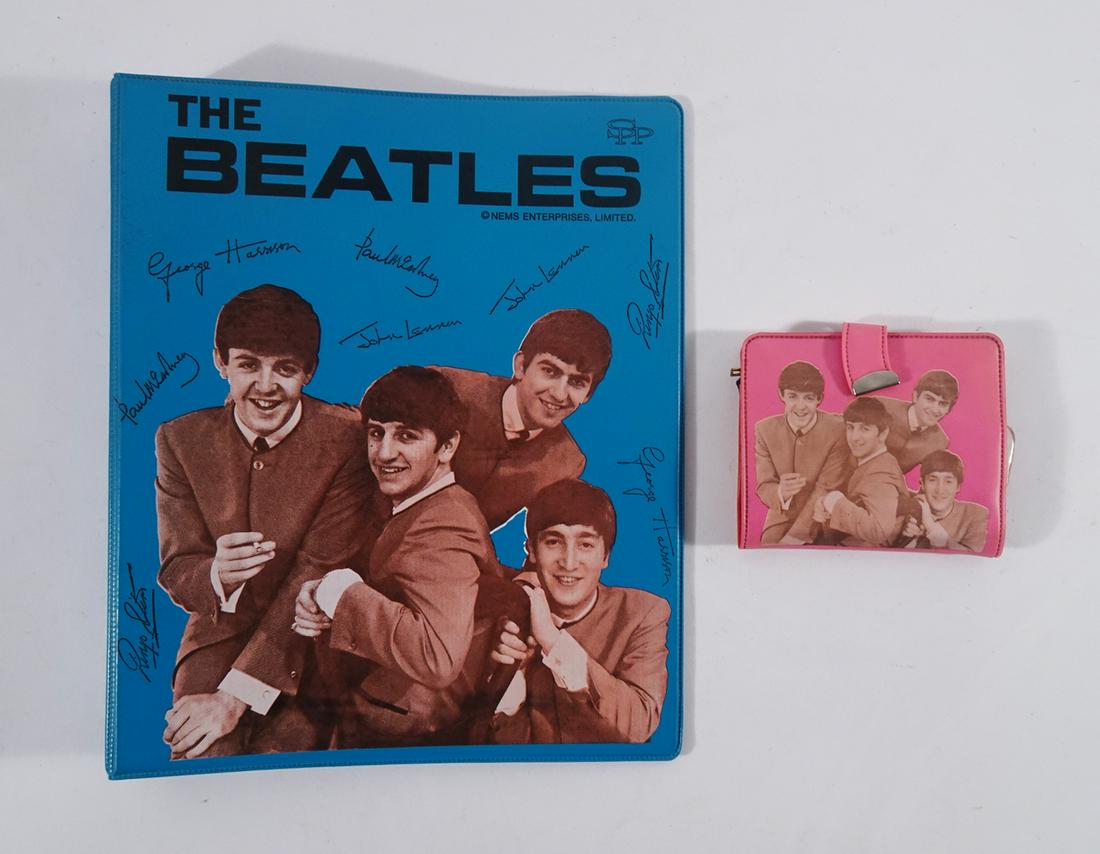 The Beatles 3 Ring Binder and Wallet (1 of 2)
