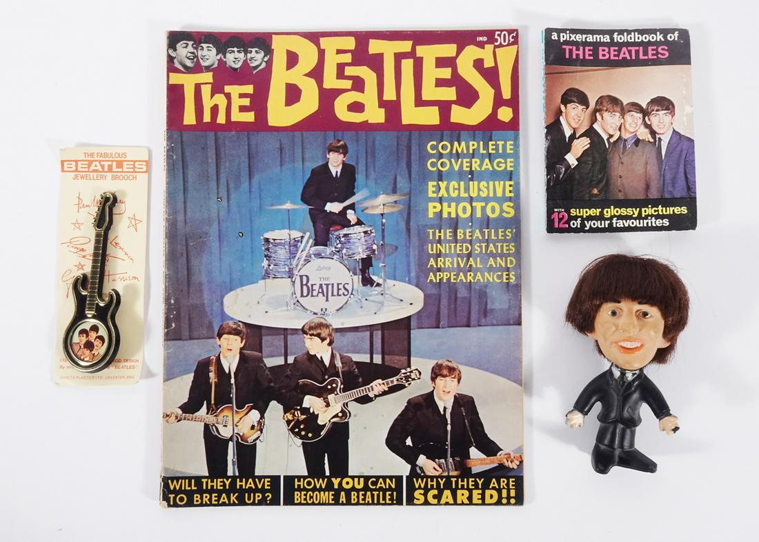 1960's Beatles Collectibles Grouping (1 of 3)