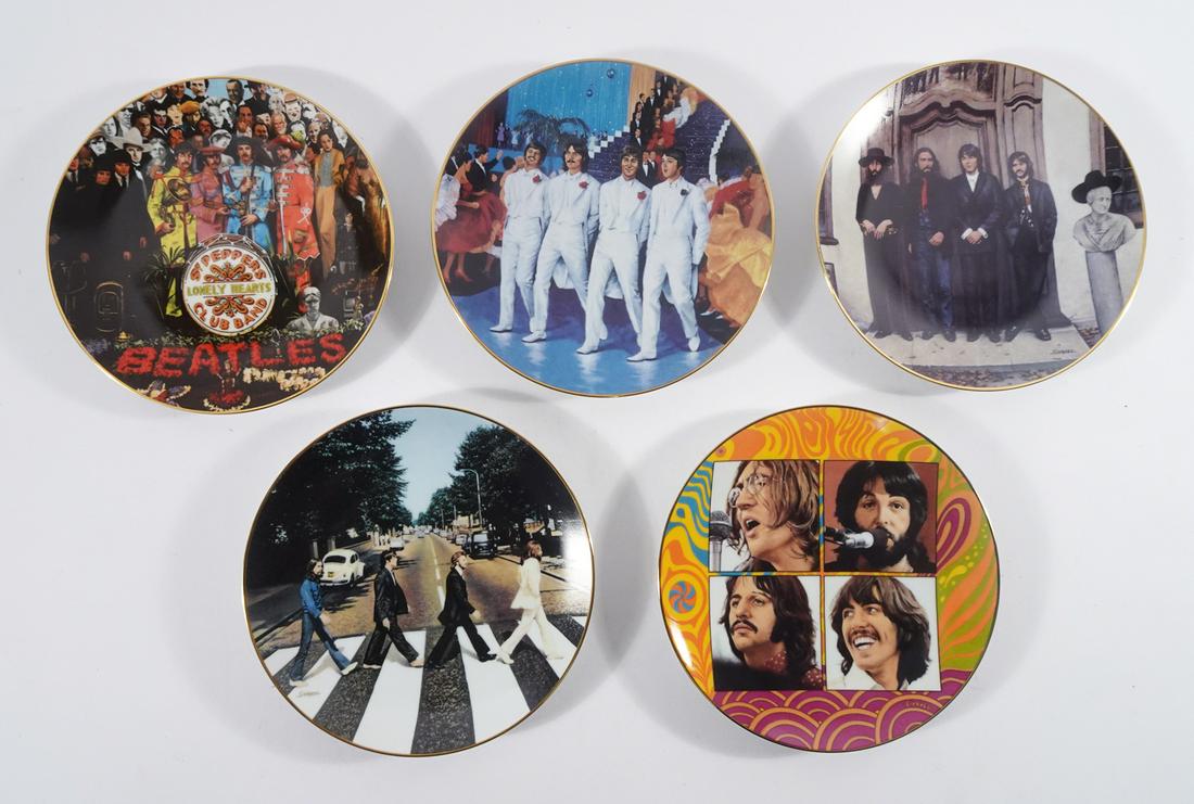 Bradford Exchange The Beatles Collectors Plates (1 of 2)