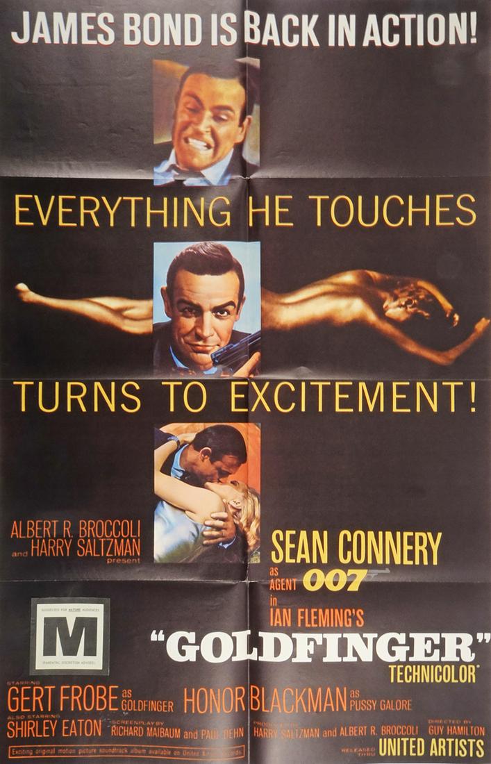 Goldfinger Movie Poster (1 of 4)