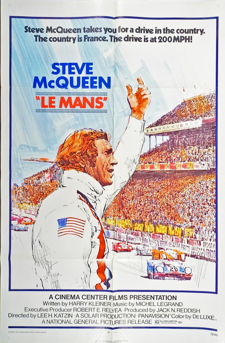Le Mans Movie Poster (1 of 4)