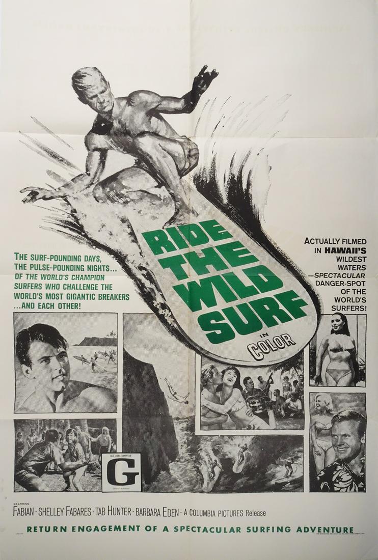 Ride The Wild Surf Movie Poster (1 of 2)