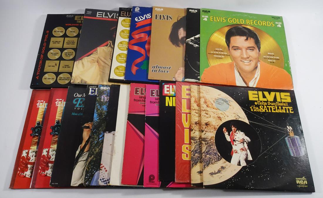 Elvis Presley LP Records (1 of 2)