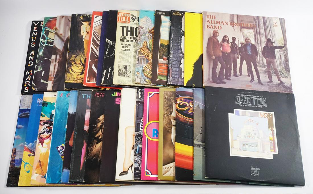 Assorted Rock LP Records (1 of 2)