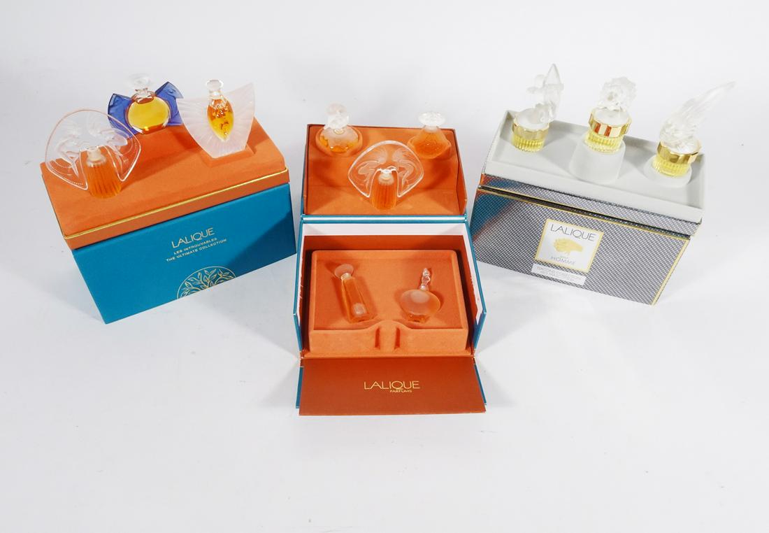 LALIQUE 香水 3本セット THE ULTIMATE COLLECTION LALIQUE Ultimate Collection Les Introuvables 1998-2000