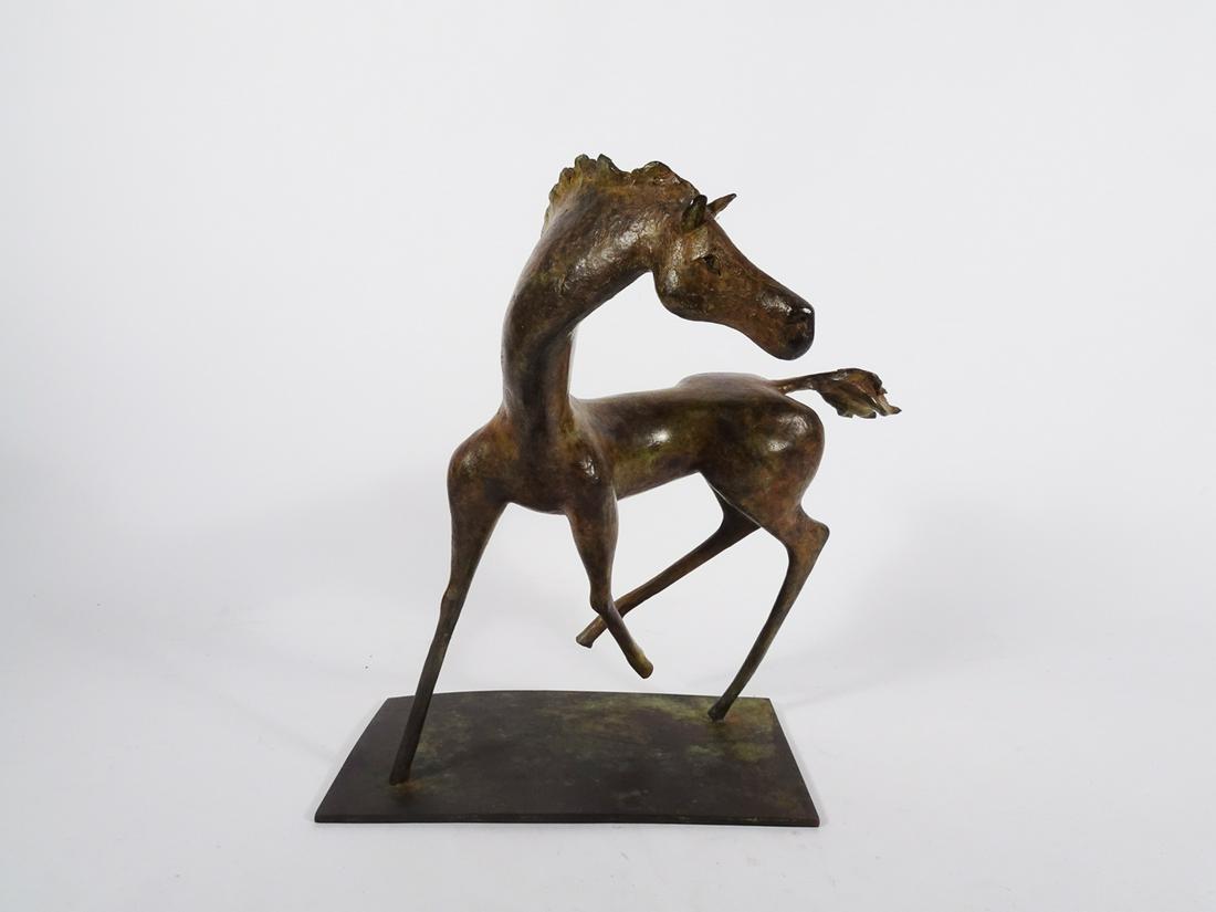 Yury Krasny Bronze Horse Sculpture (1 of 3)