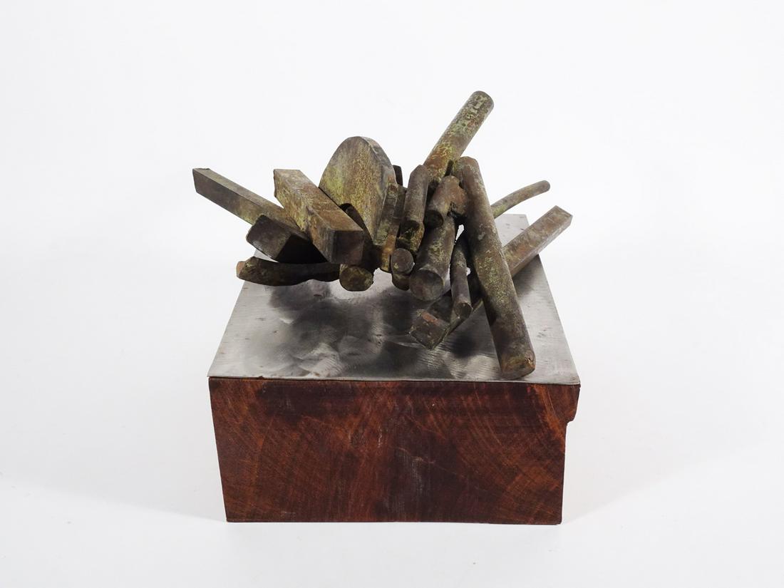 Louise Cramer Welded Iron Sculpture (1 of 3)