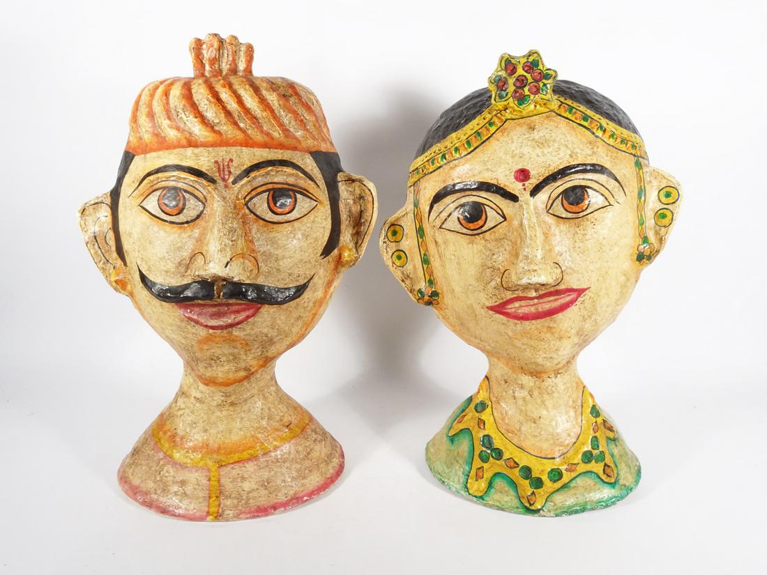 MCM Papier Mache Bust Sculptures (0166) on Jan 01, 2023 Stephenson's