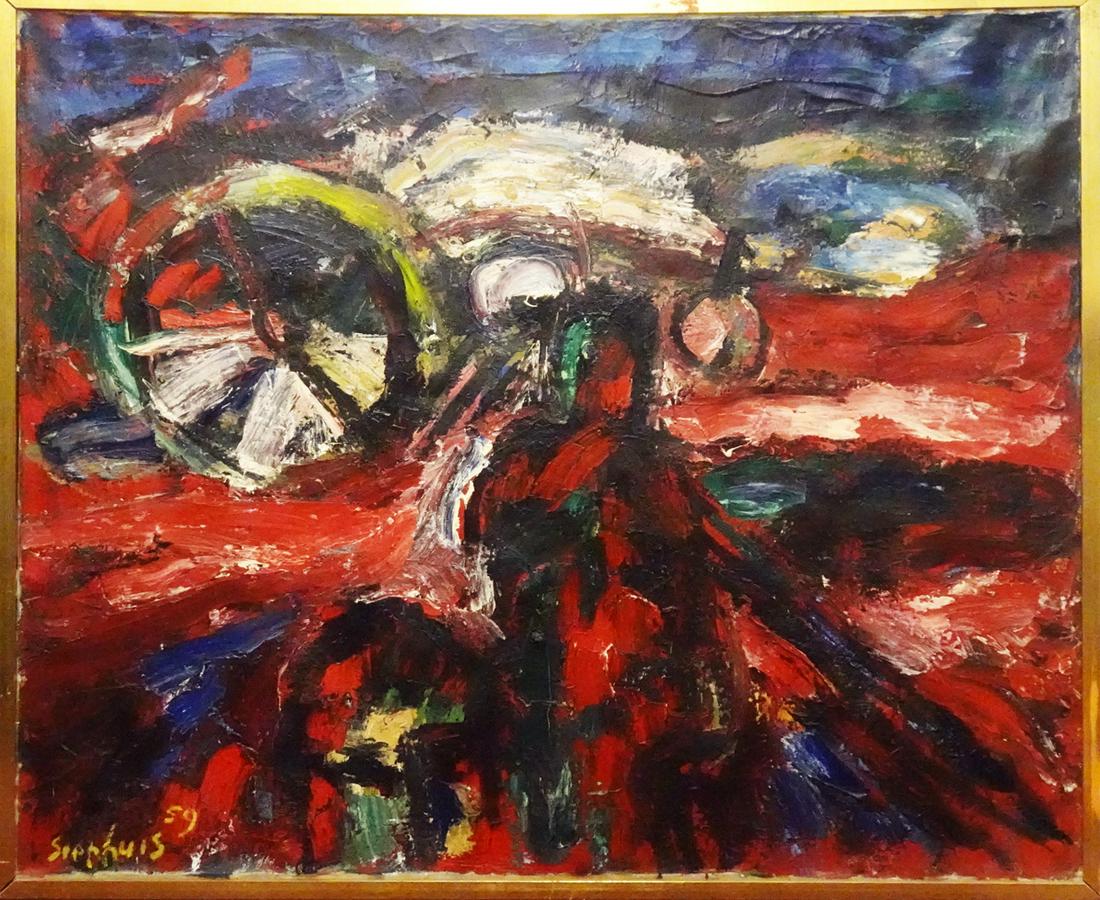 Jan Sierhuis Oil on Canvas (1 of 2)