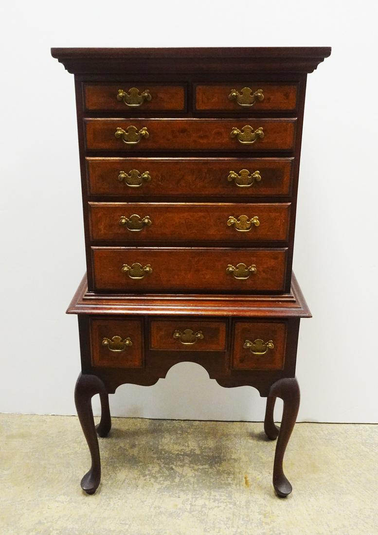 Queen Ann Style Miniature Highboy (1 of 3)