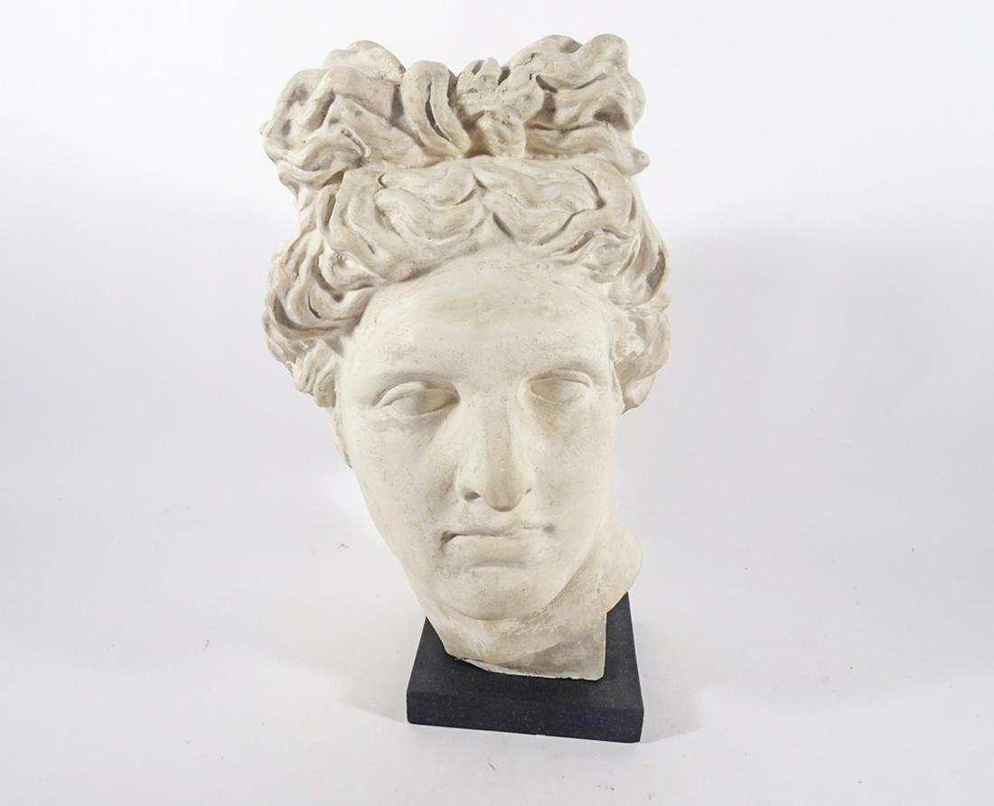 Neo-Classical Style Composition Bust Sculpture (1 of 3)