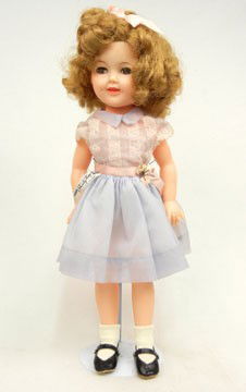 1957 Ideal Shirley Temple doll, all original,: 1957 Ideal Shirley Temple doll, all original, 17"