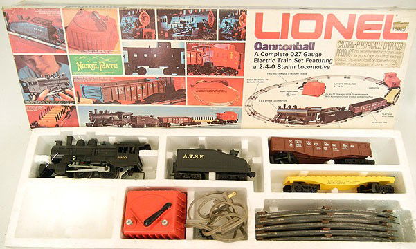 lionel cannonball train set