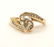 192: Pear shaped diamond solitaire engagement ring with