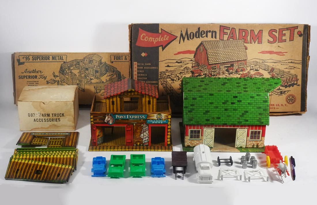 1950's Child's Play Sets Grouping (1 of 3)