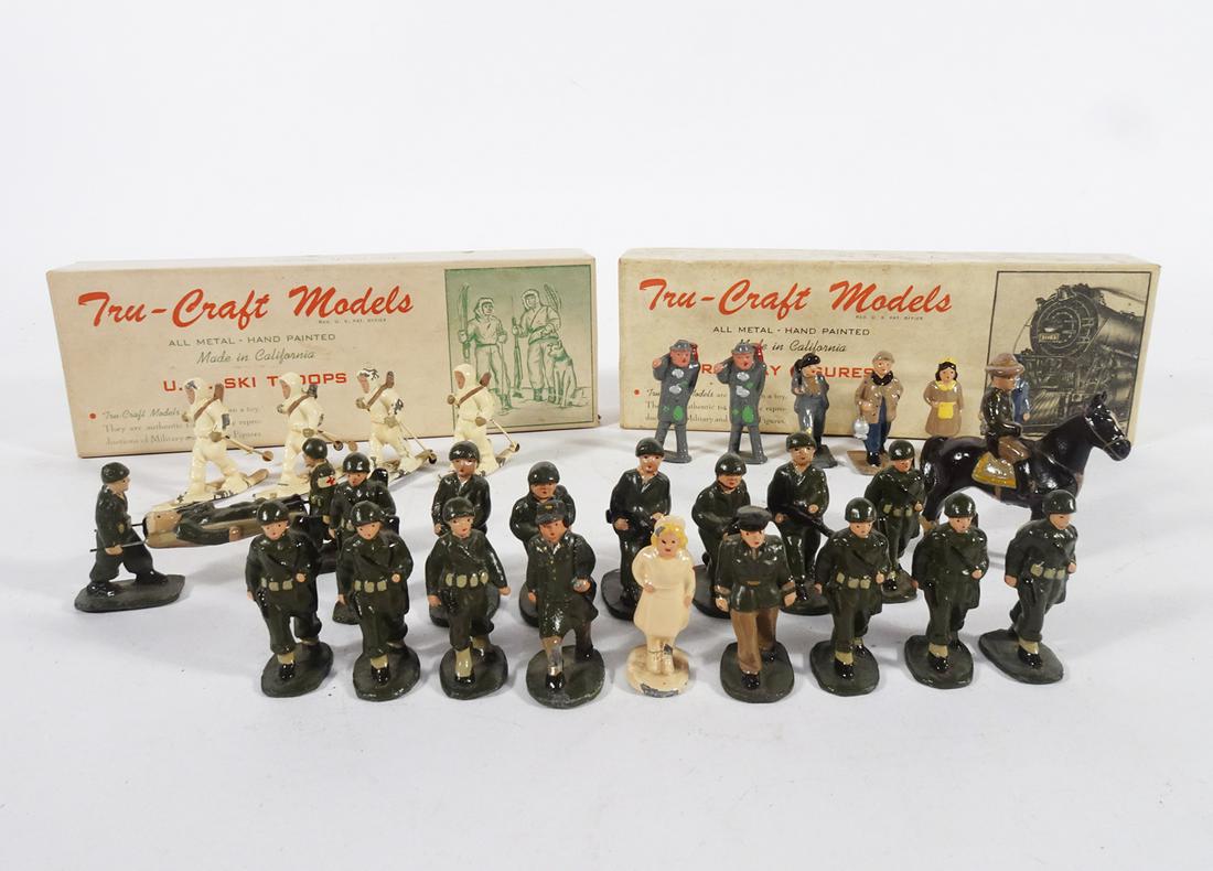 1930's Tru-Craft Models Lead Figures Grouping (1 of 7)
