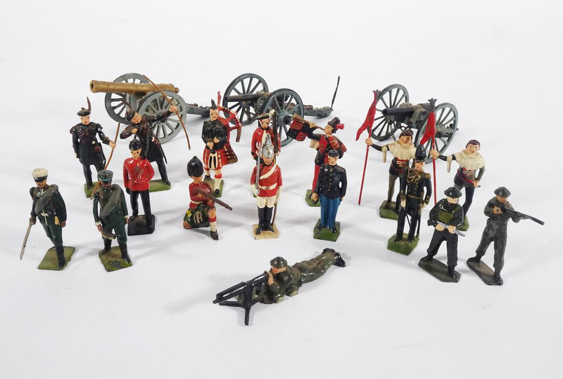 1940's Britains Ltd. Lead Figures Grouping (1 of 4)
