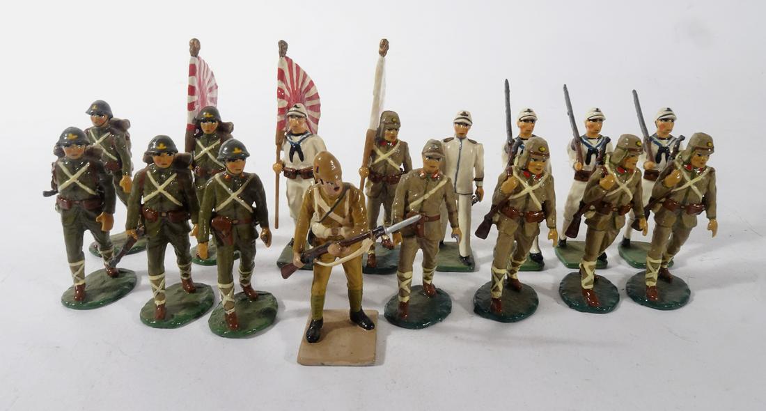 1990's Military Lead Soldier Sets Grouping (1 of 4)