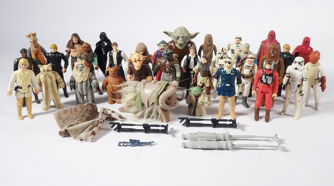 1977-1997 Star Wars Action Figures Grouping (1 of 7)