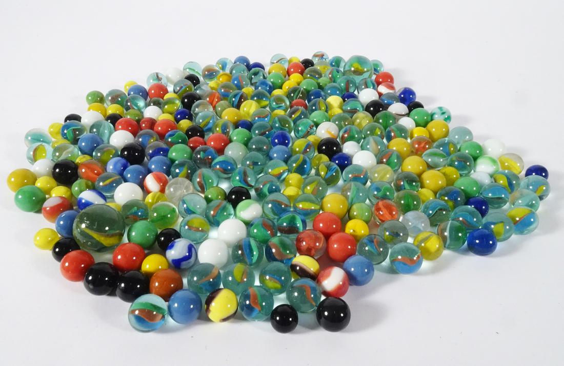 Vintage Glass Marbles Grouping (1 of 2)
