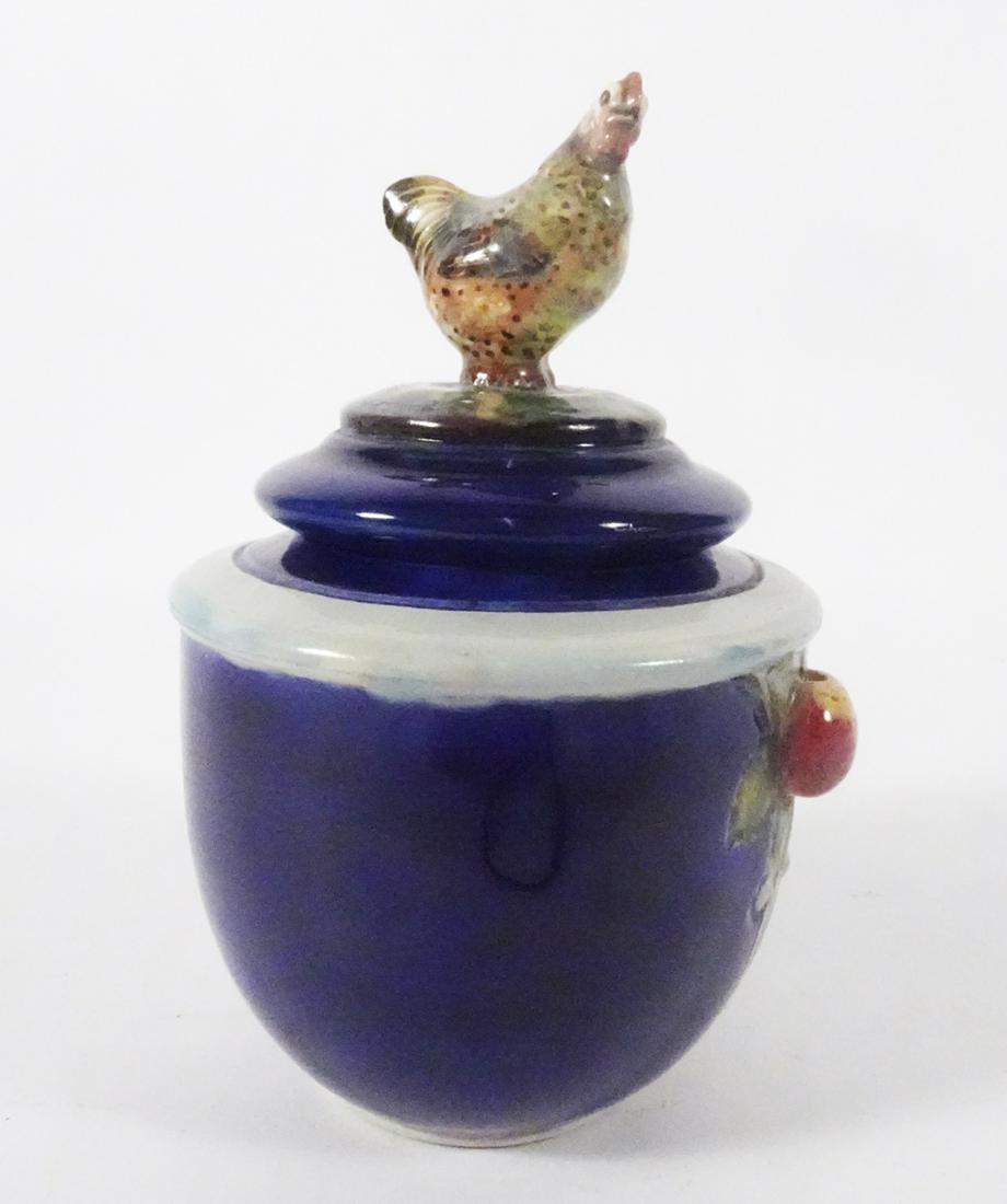 Minton Majolica Covered Pot (1 of 4)