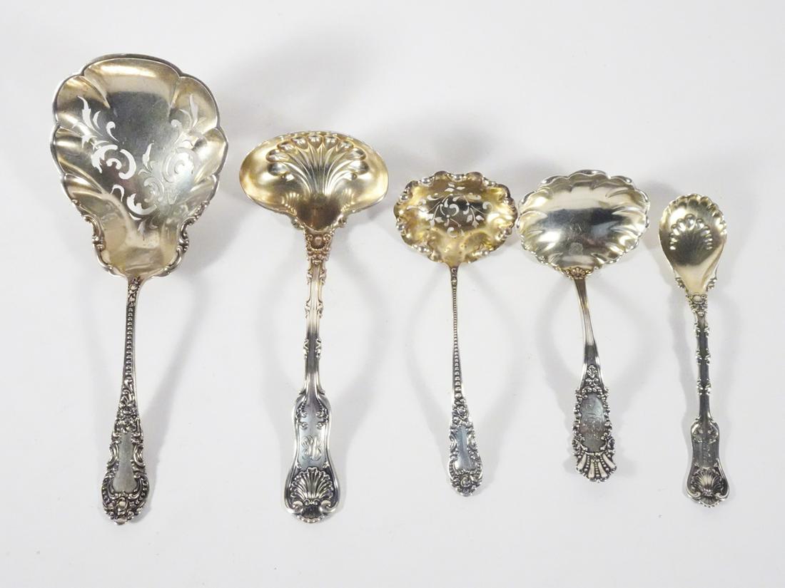 Sterling Silver Serving Flatware Grouping (1 of 6)