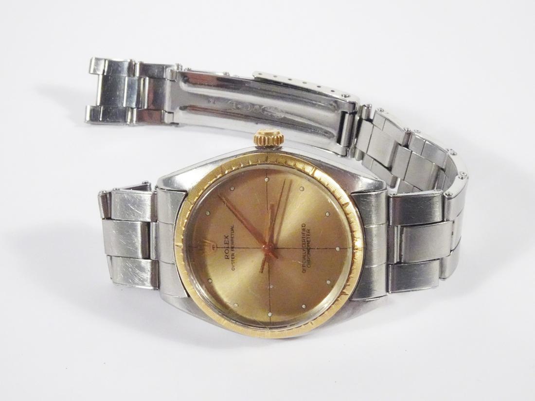 Rolex Oyster Perpetual Watch  Stainless w14k (1 of 4)