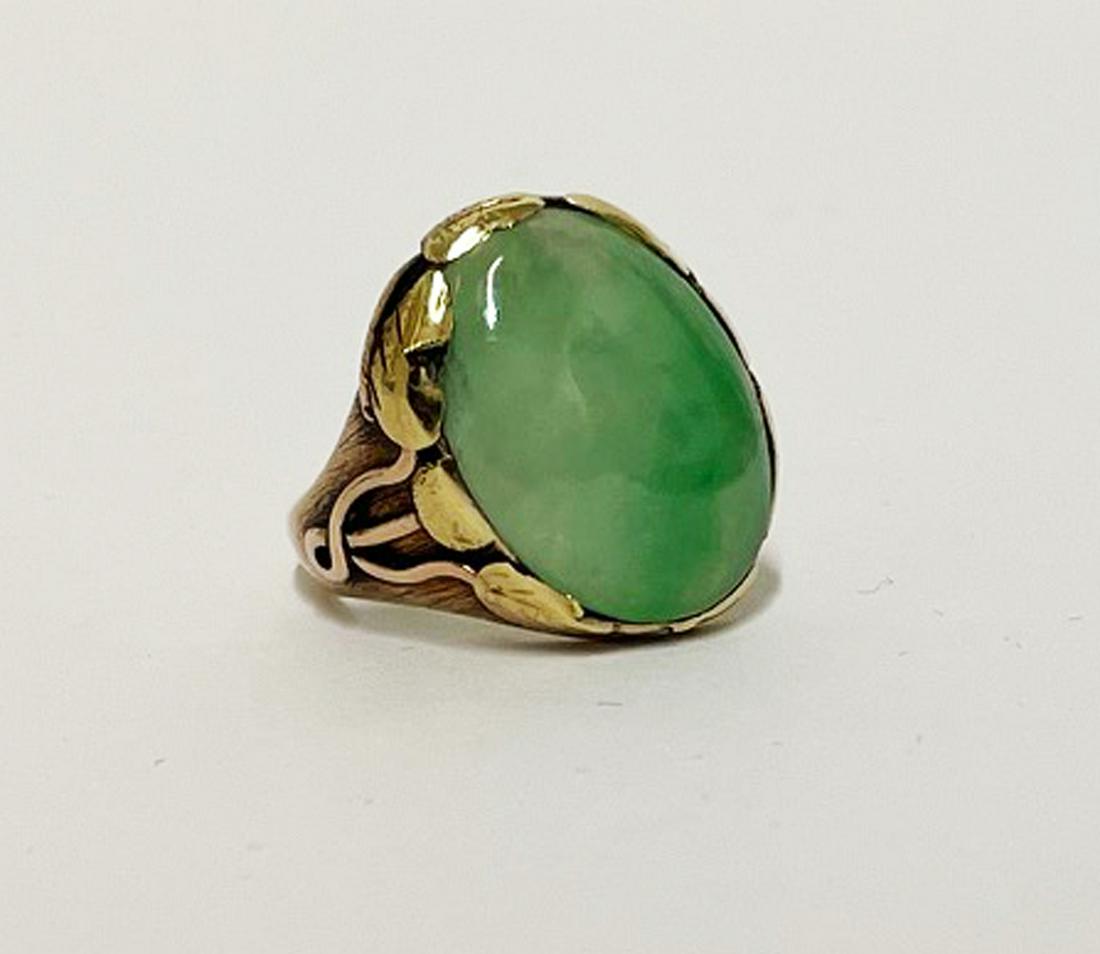 14K Gold Jade Ring (1 of 2)