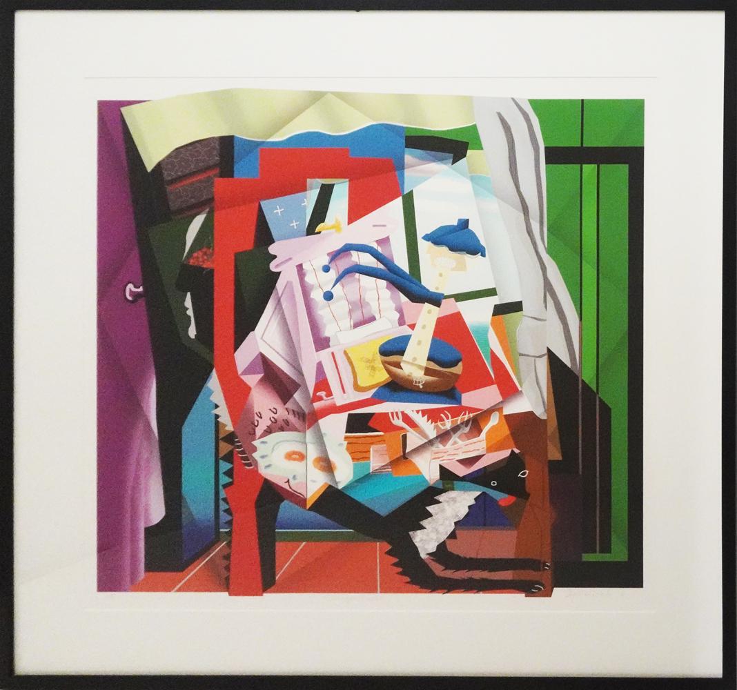 John Formicola Colored Serigraph on Paper (1 of 4)