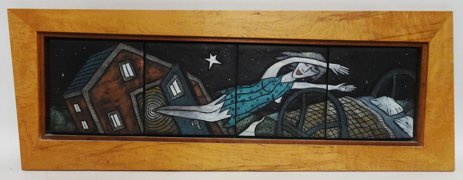 David Stabley Framed Narrative Tile Plaque (1 of 2)