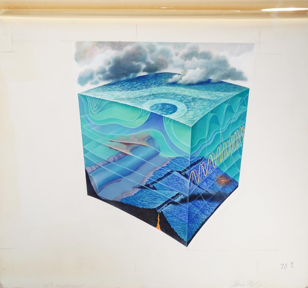 Davis Meltzer Gouache on Illustration Board (1 of 5)