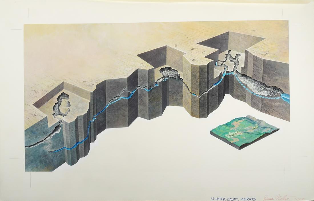 Davis Meltzer Gouache on Illustration Board (1 of 4)