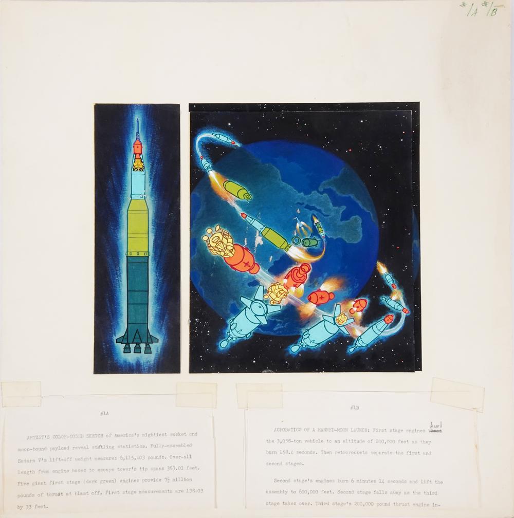 Davis Meltzer Gouaches on Paper (1 of 3)