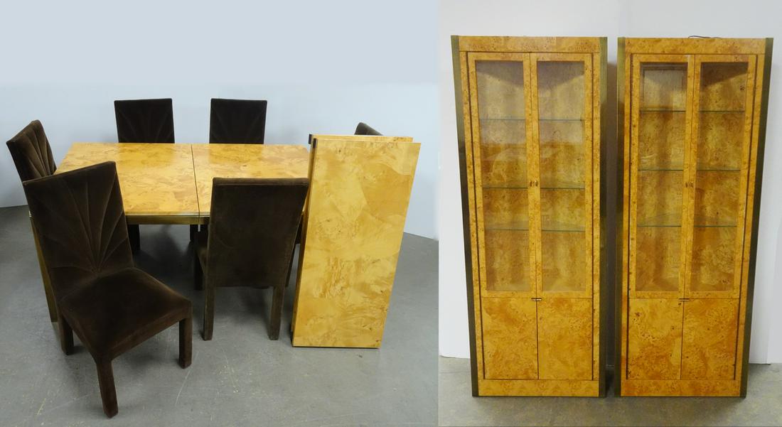 Birds Eye Maple Dining Room Set (1 of 5)