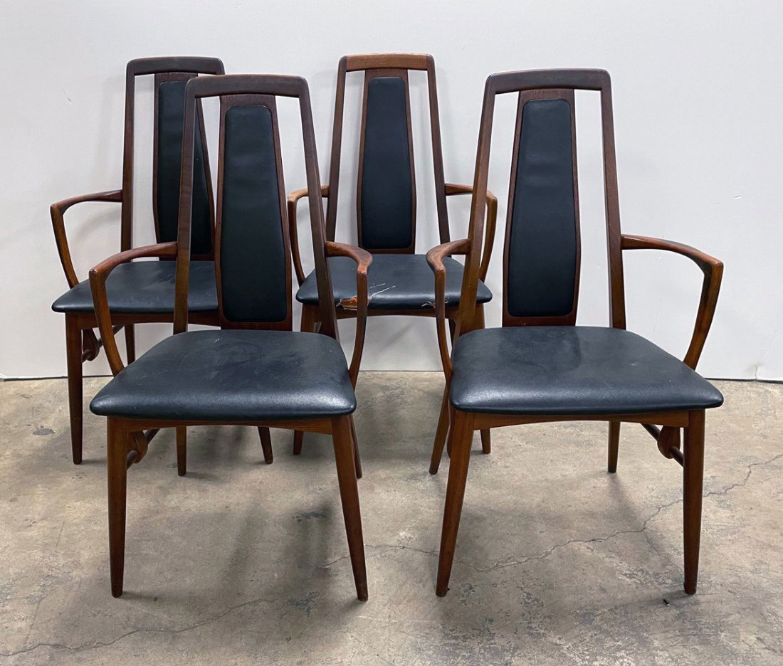 Set of Four Koefoeds Hornslet Danish Modern Armchairs (1 of 3)