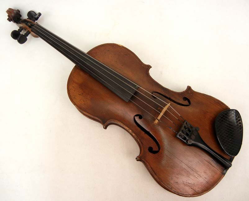 Joseph Guarnerius violin, 23 3/4", late 19th - ear: Joseph Guarnerius violin, 23 3/4", late 19th - early 20th C.