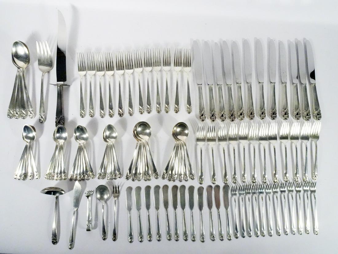 International Sterling Silver Flatware Set (1 of 2)